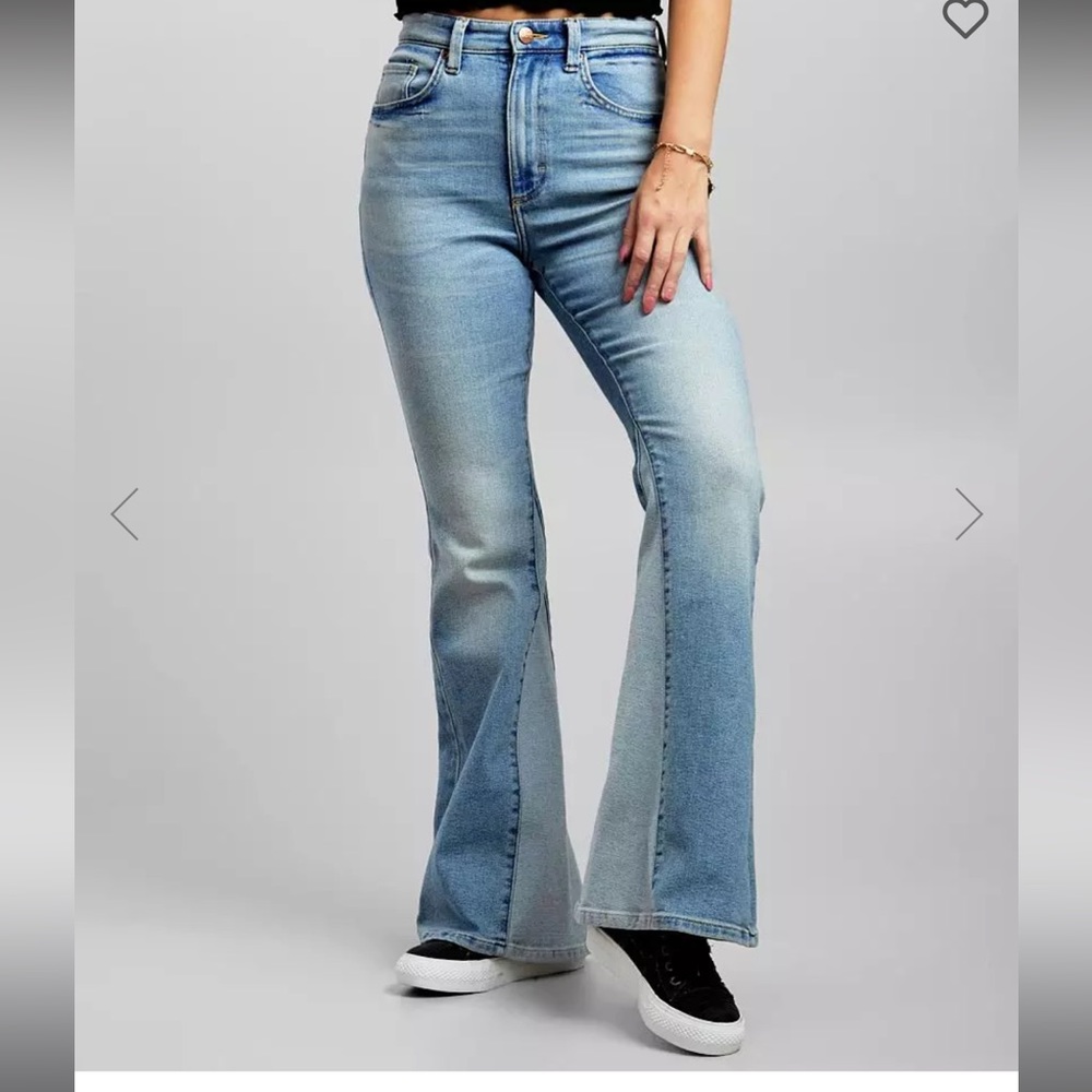 Lee high waisted flare two time jeans